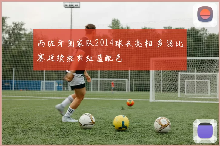 西班牙国家队2014球衣亮相 多场比赛延续经典红蓝配色
