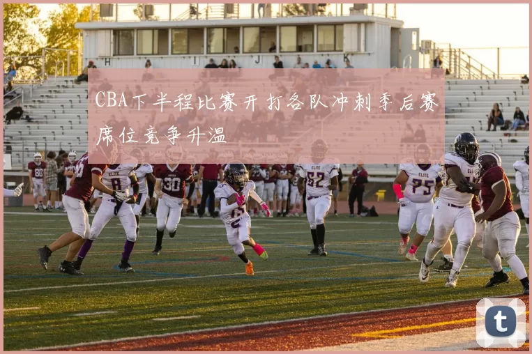 CBA下半程比赛开打各队冲刺季后赛席位竞争升温