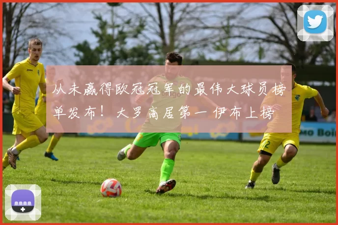 从未赢得欧冠冠军的最伟大球员榜单发布！大罗高居第一 伊布上榜